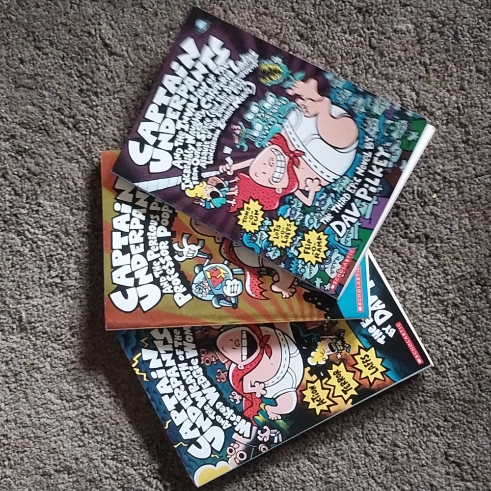 3 childrens books
